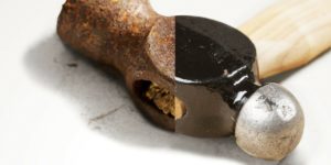 Удаление ржавчины с металла в домашних условиях