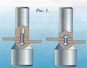 Как делать заклепки на металле