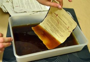 Как сделать старинную бумагу своими руками