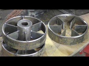 Как сделать колесо из металла