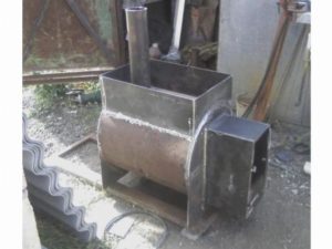 Самодельная банная печь из металла своими руками