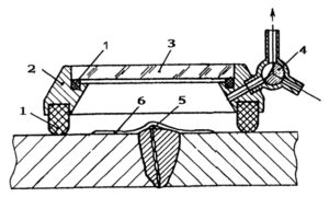 Вакуумный метод контроля сварных соединений