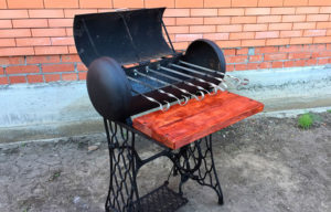 Шашлычница из газового баллона своими руками