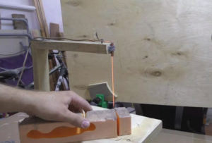 Струна для резки пенопласта своими руками