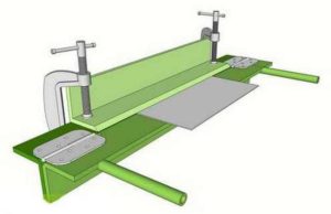Самодельный гибочный станок для листового металла