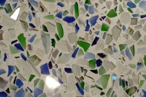 Технология производства плитки из битого стекла