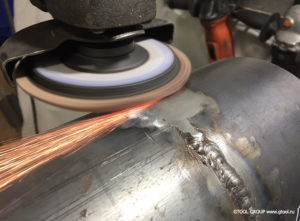 Зачистка сварочных швов после сварки