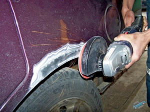 Удаление ржавчины с металла перед покраской