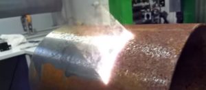 Лазерная зачистка металла