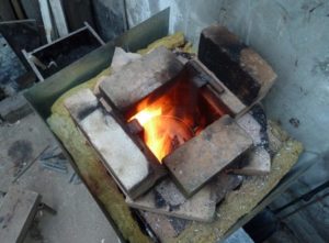 Печь для литья металла