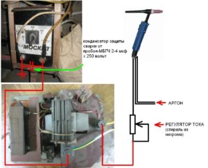 Сварочный аппарат для сварки алюминия своими руками