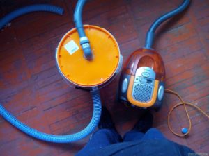 Пылесборник для пылесоса своими руками