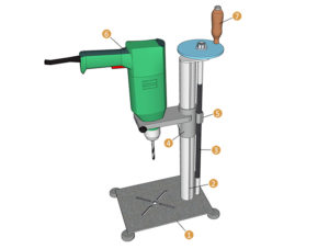 Стойка для сверлильного станка своими руками
