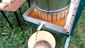 Соковыжималка для большого количества яблок своими руками