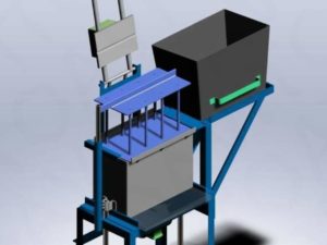Станок для производства арболитовых блоков