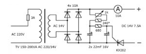 Простое ЗУ для автомобильных аккумуляторов своими руками