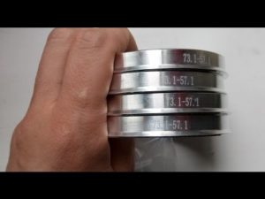 Центрирующие кольца для литых дисков своими руками