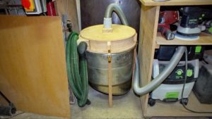 Стружкоотсос из пылесоса своими руками