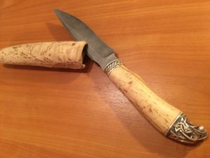 Самодельные ручки для ножей из дерева