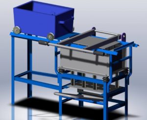 Станок для производства арболитовых блоков