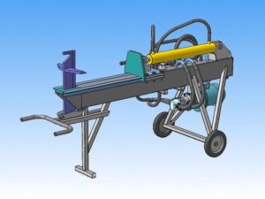 Как сделать дровокол гидравлический своими руками