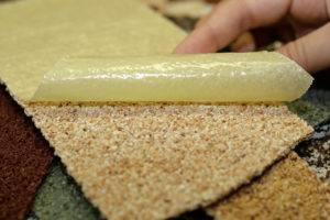 Производство гибкого камня в домашних условиях