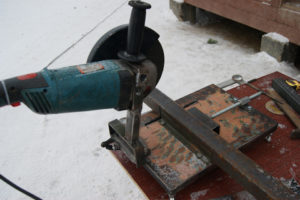 Кронштейн для болгарки своими руками
