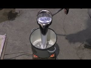 Как быстро расплавить алюминий