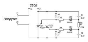 Тиристорный регулятор мощности своими руками