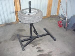 Шиномонтаж дома своими руками