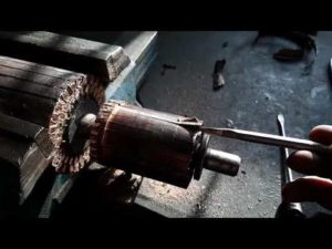 Как разобрать ротор электродвигателя на медь