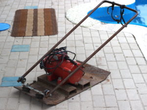 Бензиновая виброплита своими руками