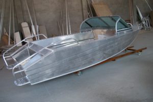 Самодельная лодка из алюминия своими руками