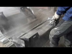Пескоструйная обработка нержавеющей стали