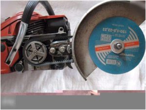 Как сделать из бензопилы болгарку своими руками