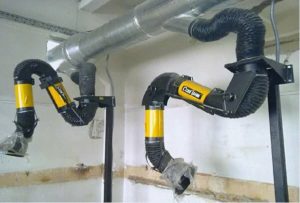 Вытяжка для сварочного поста своими руками