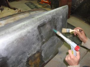 Как удалить цинковое покрытие с металла