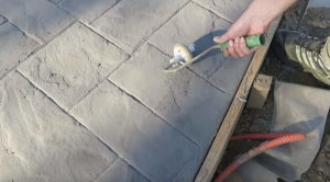 Как сделать штамп для бетона своими руками