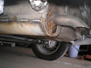 Можно ли холодной сваркой заварить глушитель