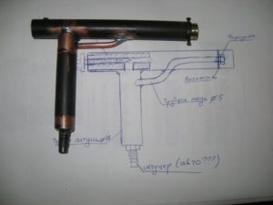 Бензовоздушная горелка для пайки своими руками