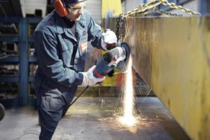 Наждачник по металлу зачистка сварочных швов шлифовальной