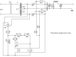 Регулировка тока в сварочном полуавтомате