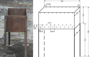 Как сварить мангал своими руками