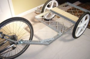 Тележка из велосипедных колес своими руками