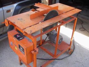 Циркулярная пила стационарная своими руками