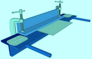 Ручной листогибочный станок своими руками
