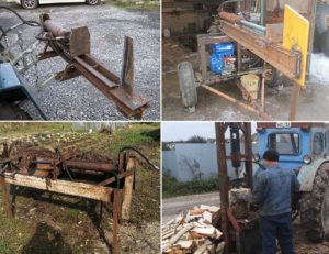 Как сделать дровокол гидравлический своими руками