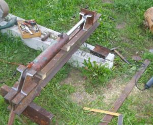 Как сделать дровокол гидравлический своими руками