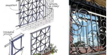 Установка решеток на окна своими руками