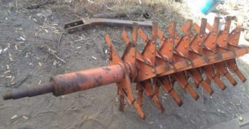 Измельчитель пожнивных остатков своими руками Измельчитель пожнивных остатков своими руками